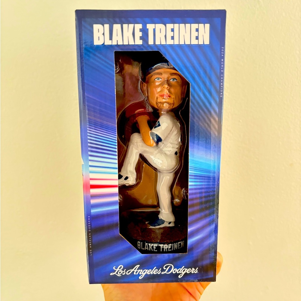 LA Dodgers Blake Treinen Bobblehead